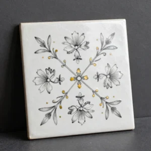 Azulejo Trazo Floral